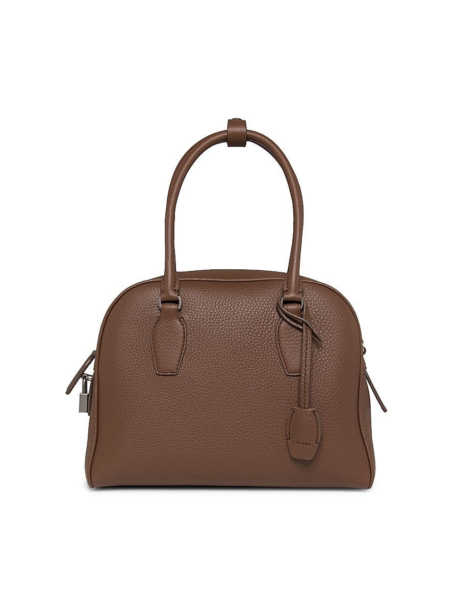 Women's India Leather Top Handle Bag - Dark Olive