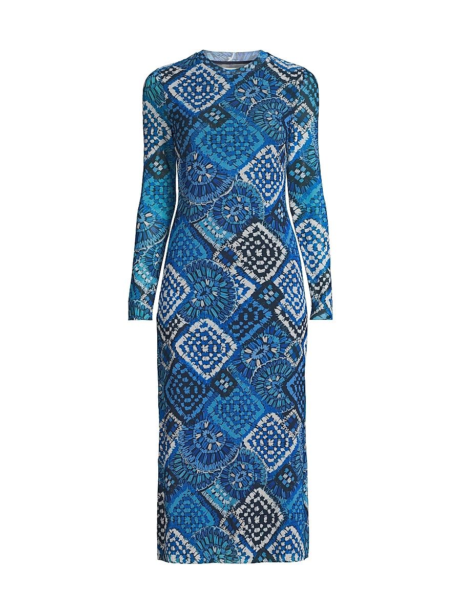 Women's Lolia Mesh Midi-Dress - Shiloh - Size Large