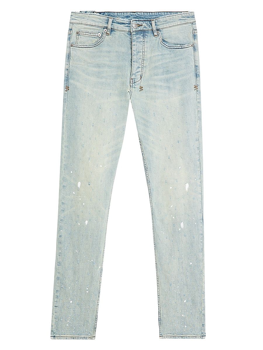 Men's Chitch Scatter Stretch Denim Skinny Jeans - Denim - Size 40