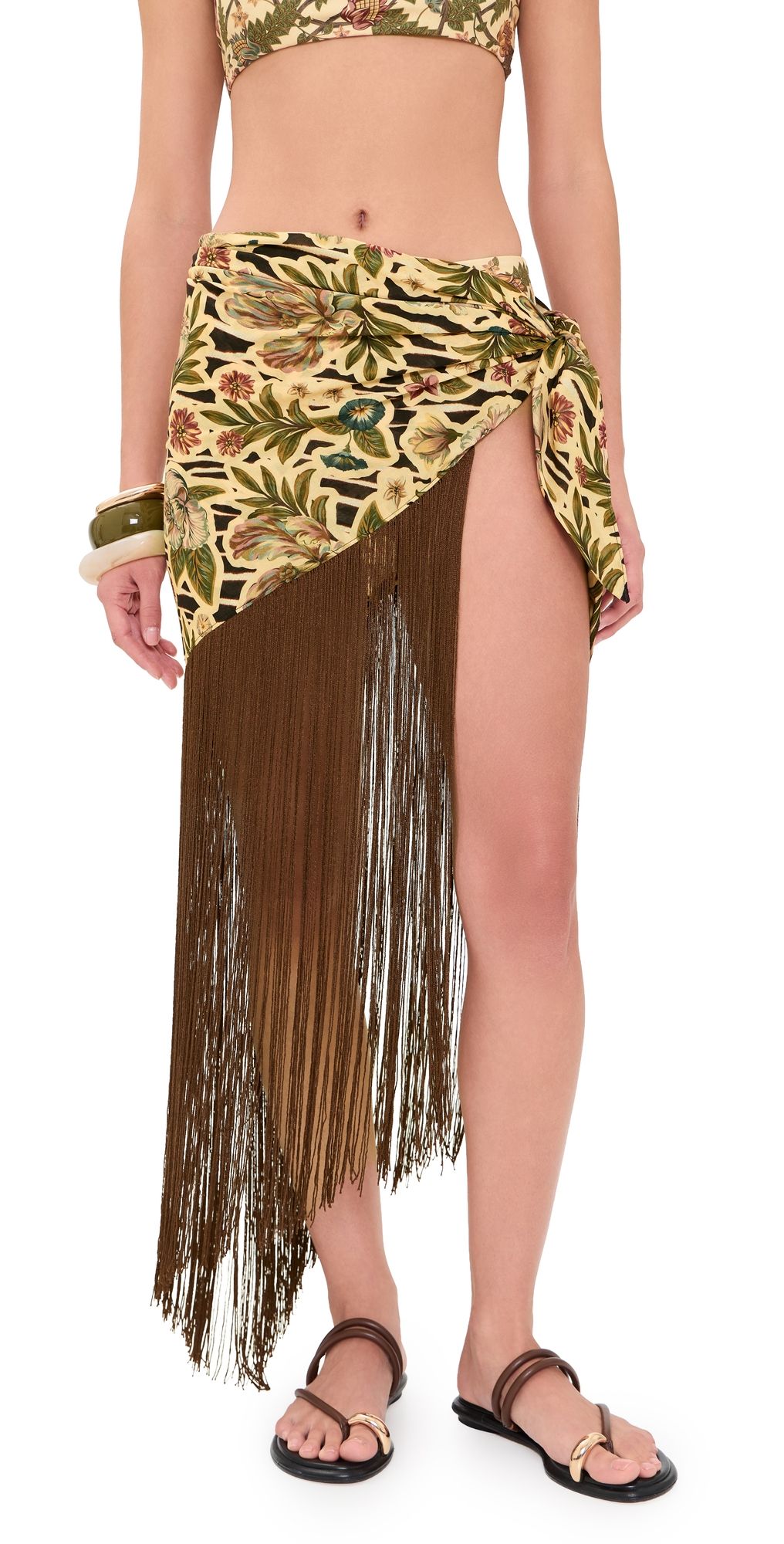 Agua Bendita Maryanne Zafra Coverup Pareo Multicolor XS/S