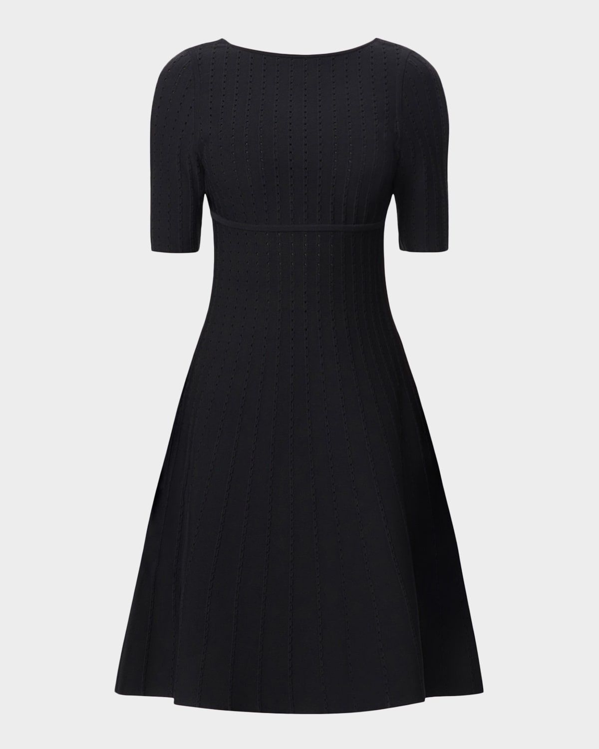 The Donna Pointelle-Knit Dress