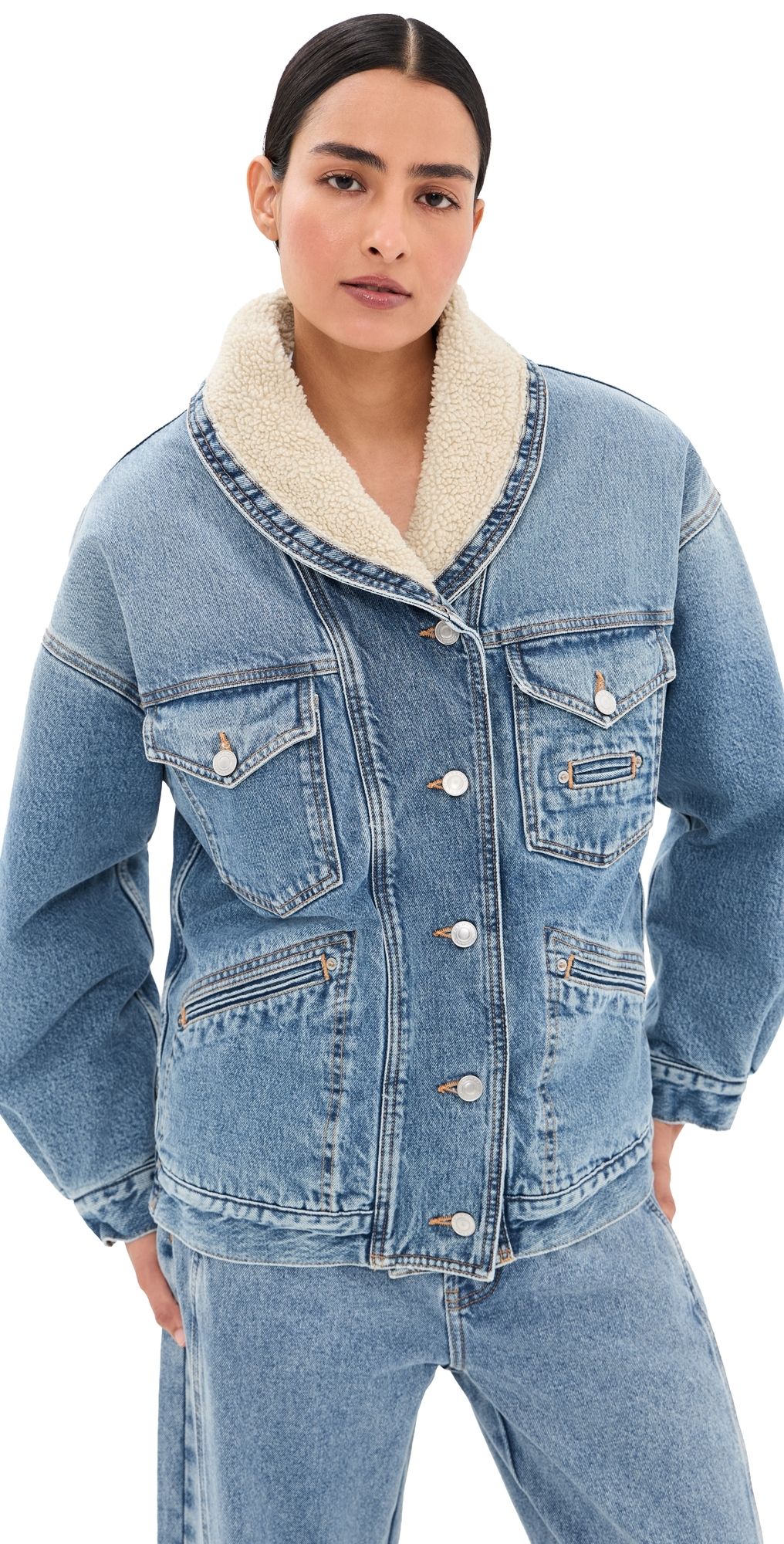 Isabel Marant Pimia Jacket Light Blue 38