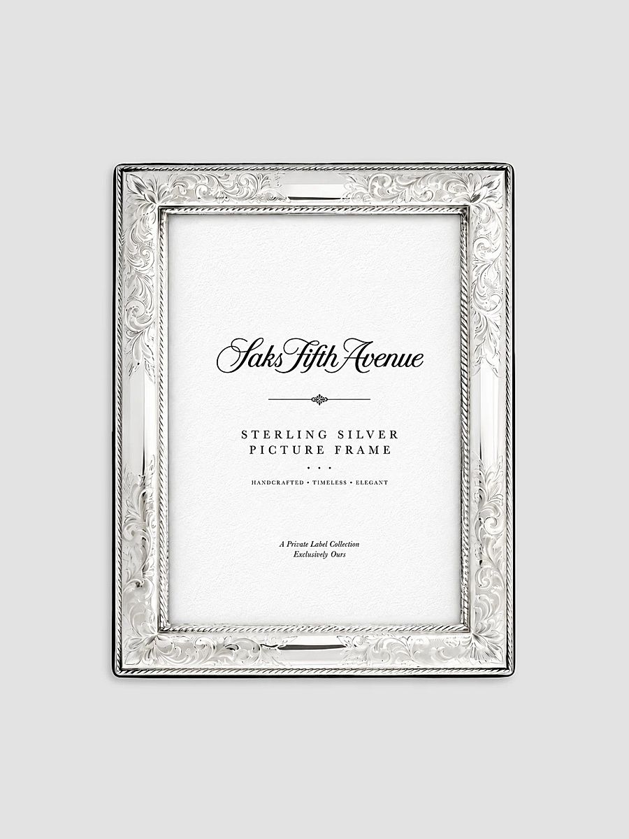 Vintage 5" x 7" Sterling Silver Frame - Silver