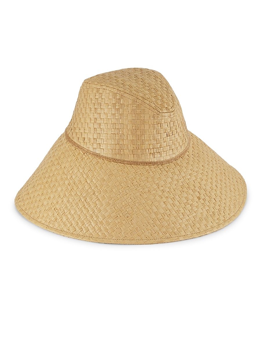 Women's The Cove Raffia Sun Hat - Tan - Size Large