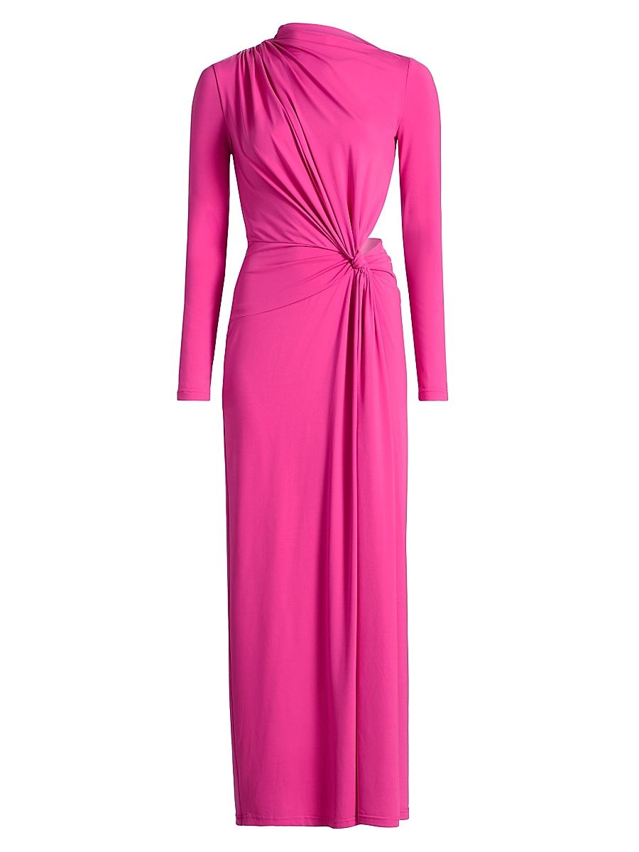 Women's June Long-Sleeve Maxi Dress - Ultra Pink - Size 12