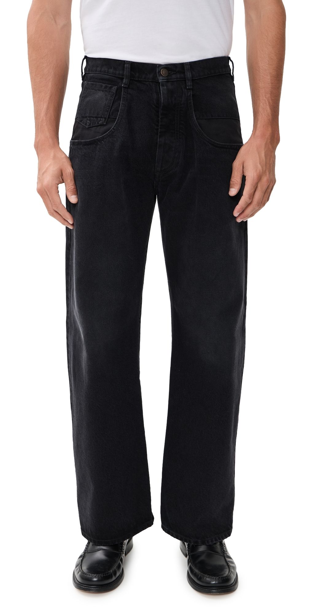 Maison Margiela Double Pocket Jeans Black Denim 30