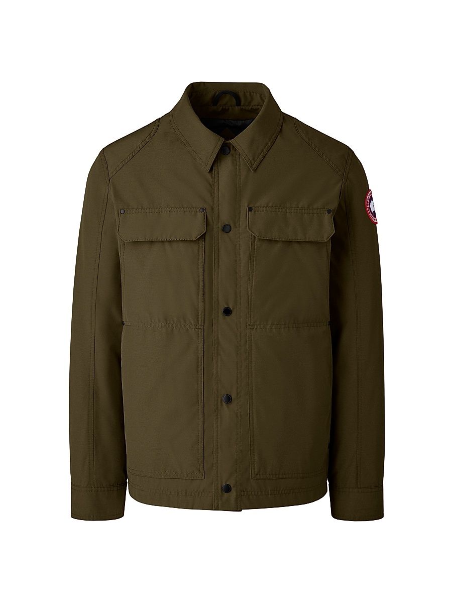 Men's Burnaby Chore Coat - Military Green - Size Medium