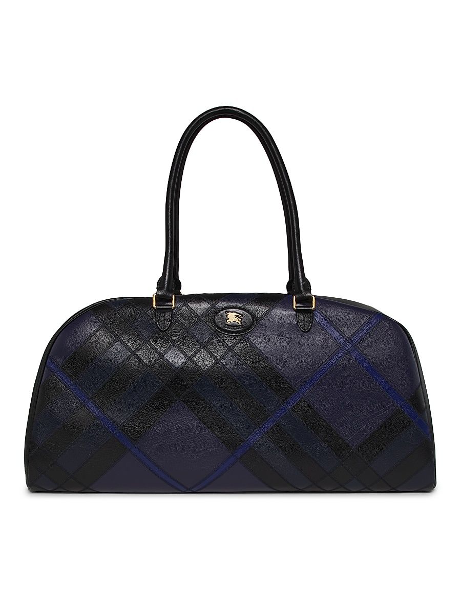 Men's Highlands Leather Bowling Bag - Storm