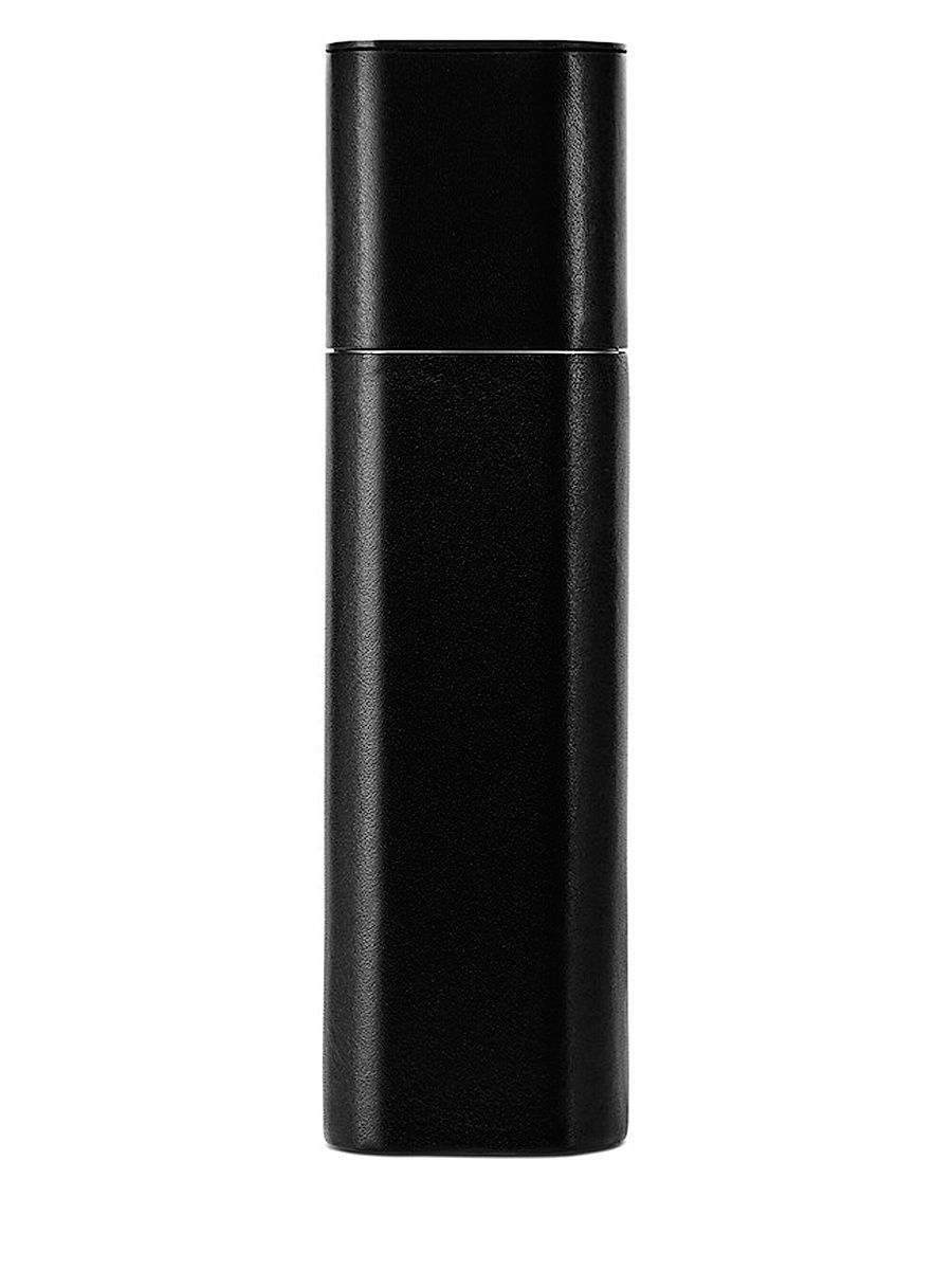 Black Leather Travel Case