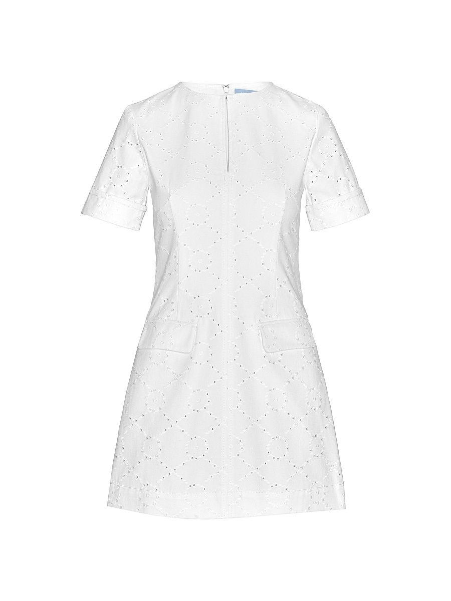 Women's The Renata Dress - Ivory Eyelet - Size XXL