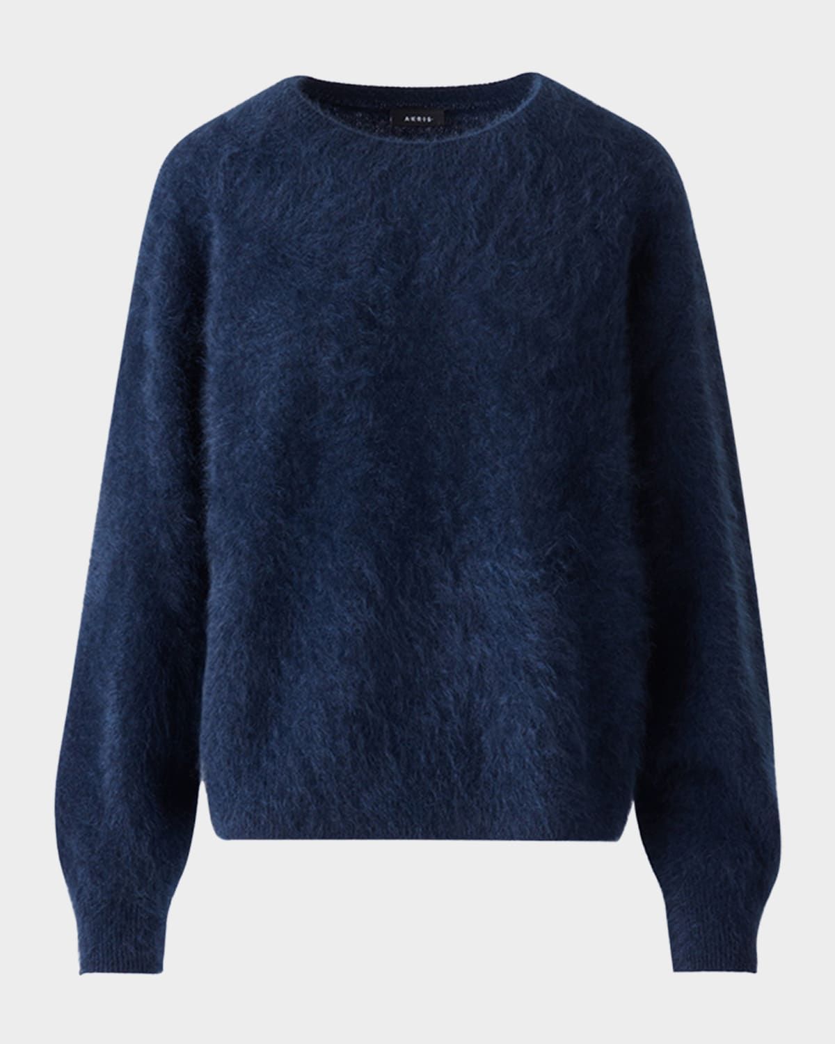 Brushed Cashmere Crewneck Sweater