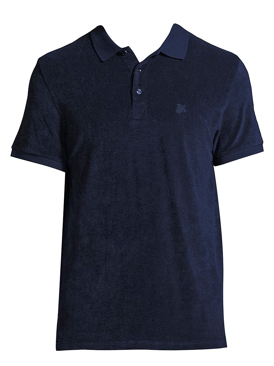 Men's Terry Polo - Navy - Size XXXL