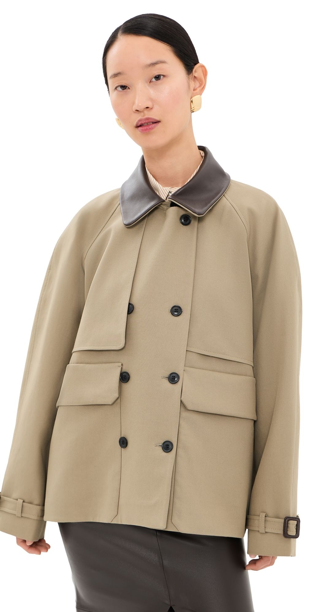 Nackiye Power Ballad Short Jacket Sand 40