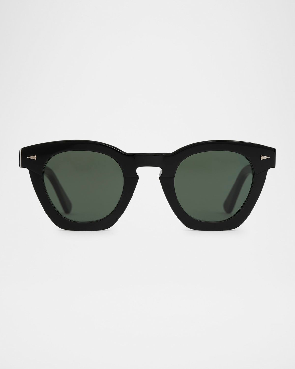 Montorgeuile Acetate & Nylon Square Sunglasses