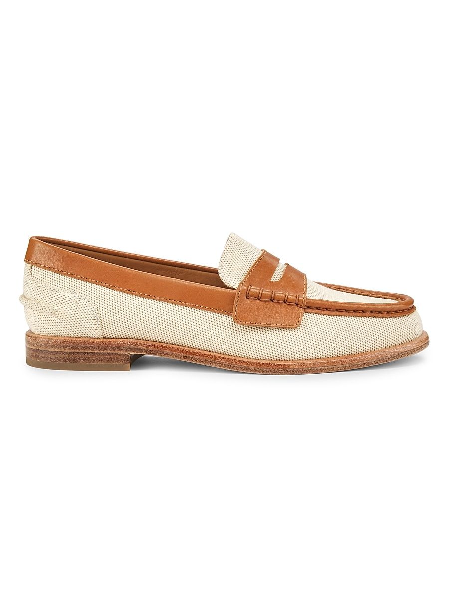 Women's Carter Penny Loafers - Natural - Size 6.5
