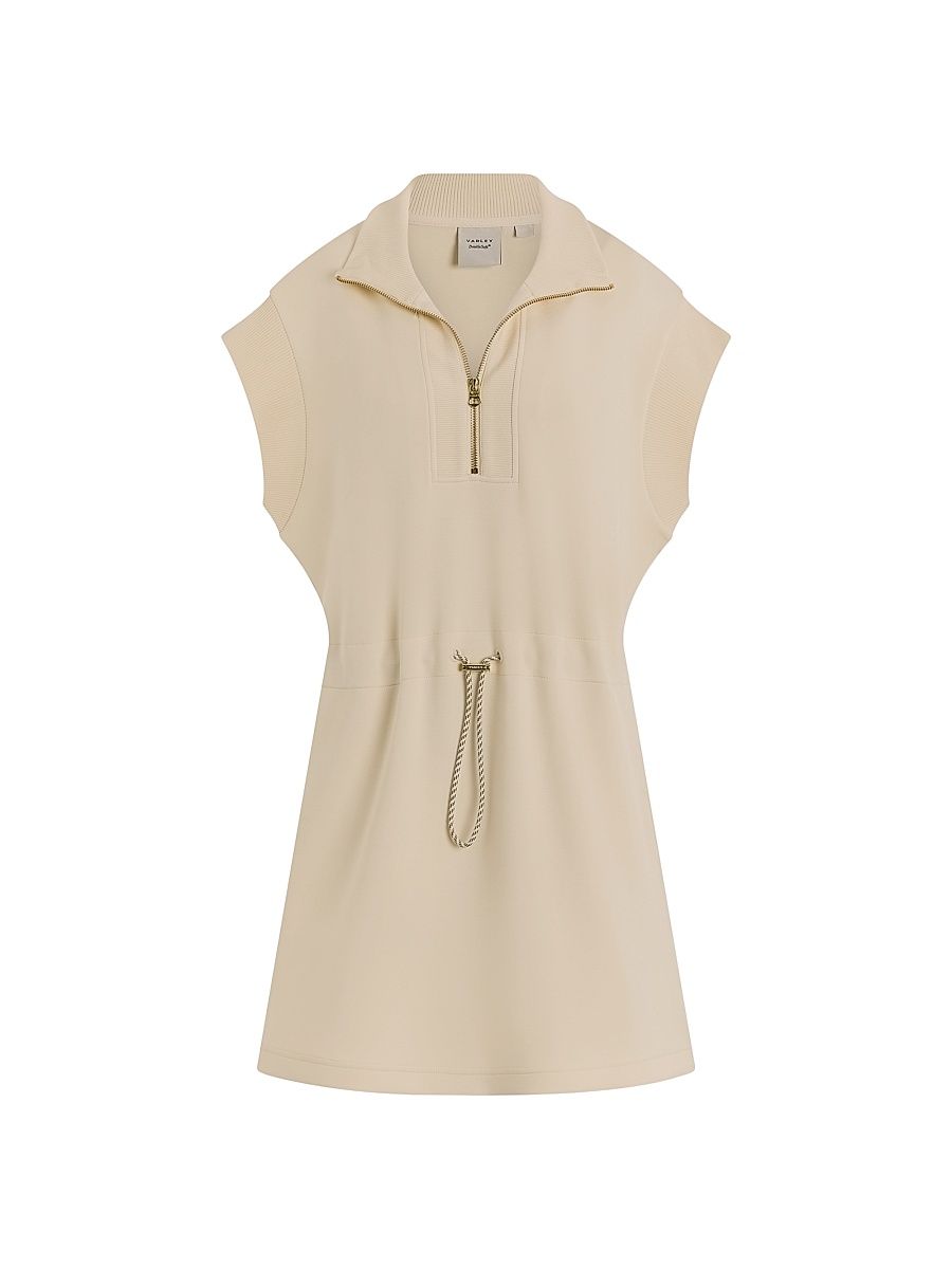 Women's Avaya Half-Zip Minidress - Pristine - Size XS