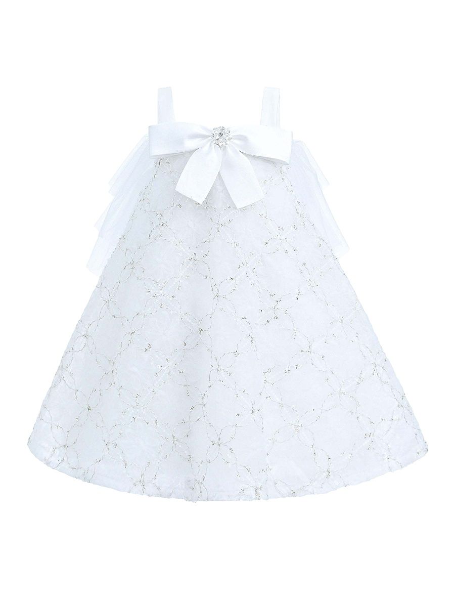 Baby Girl's, Little Girl's & Girl's Cadiz Dress - White - Size 9