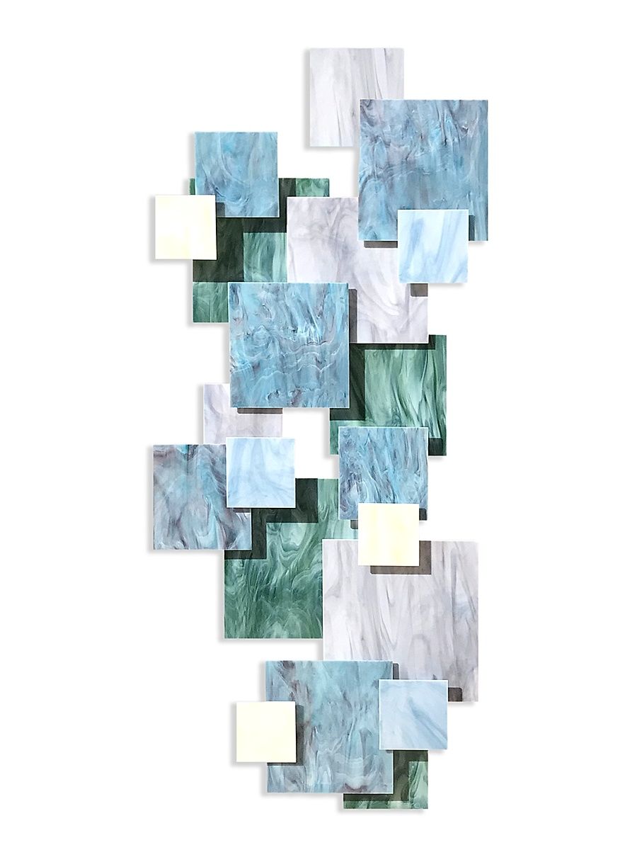 Tranquility Sunset Vertical Wall Sculpture