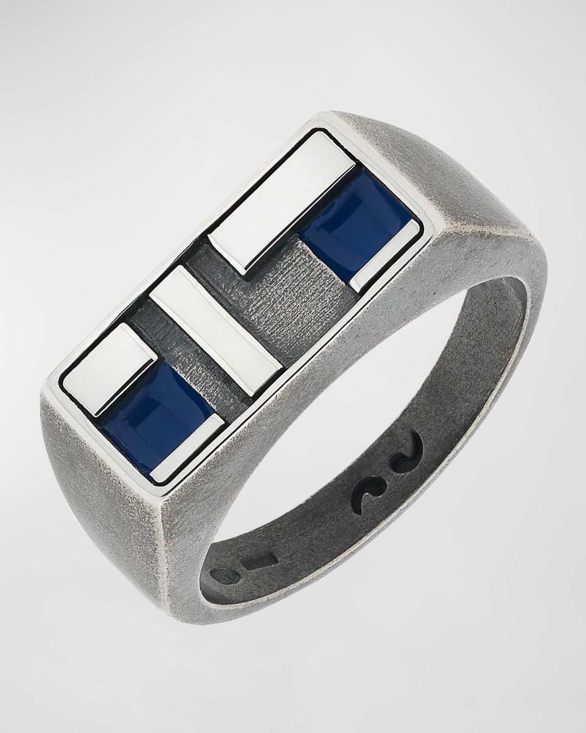Men & apos;s De Stijl Enamel Ring
