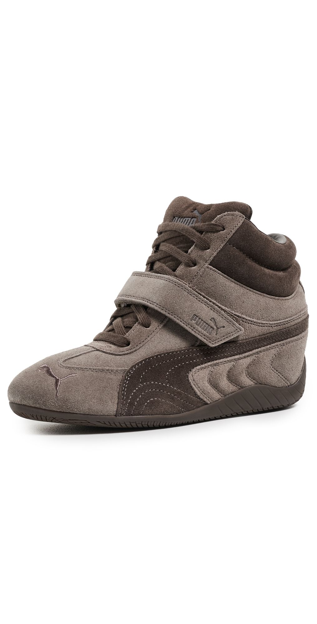 PUMA Speedcat Wedge Sneakers Totally Taupe/Chocolate 11