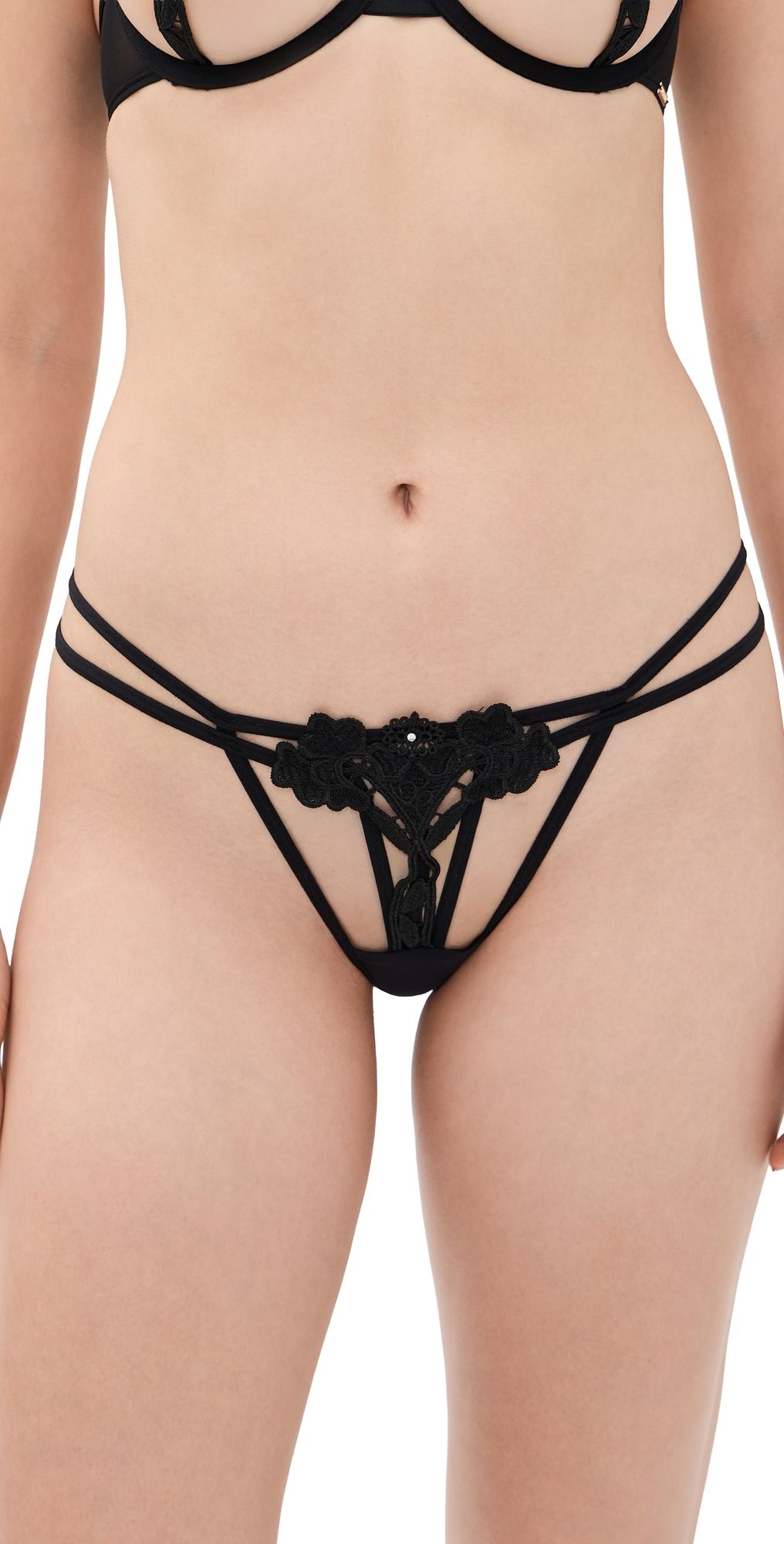 Bluebella Nova Thong Black S