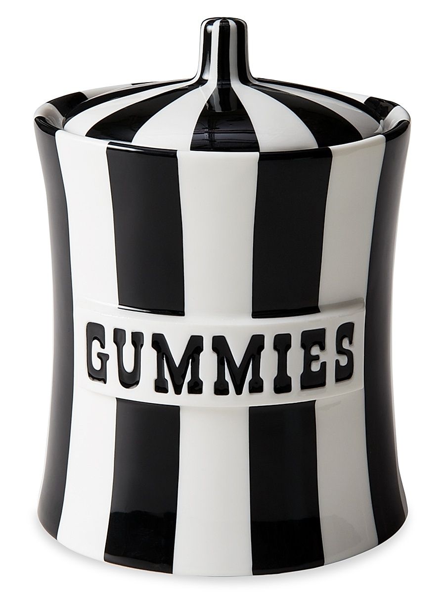 Vice Gummies Canister - Black White