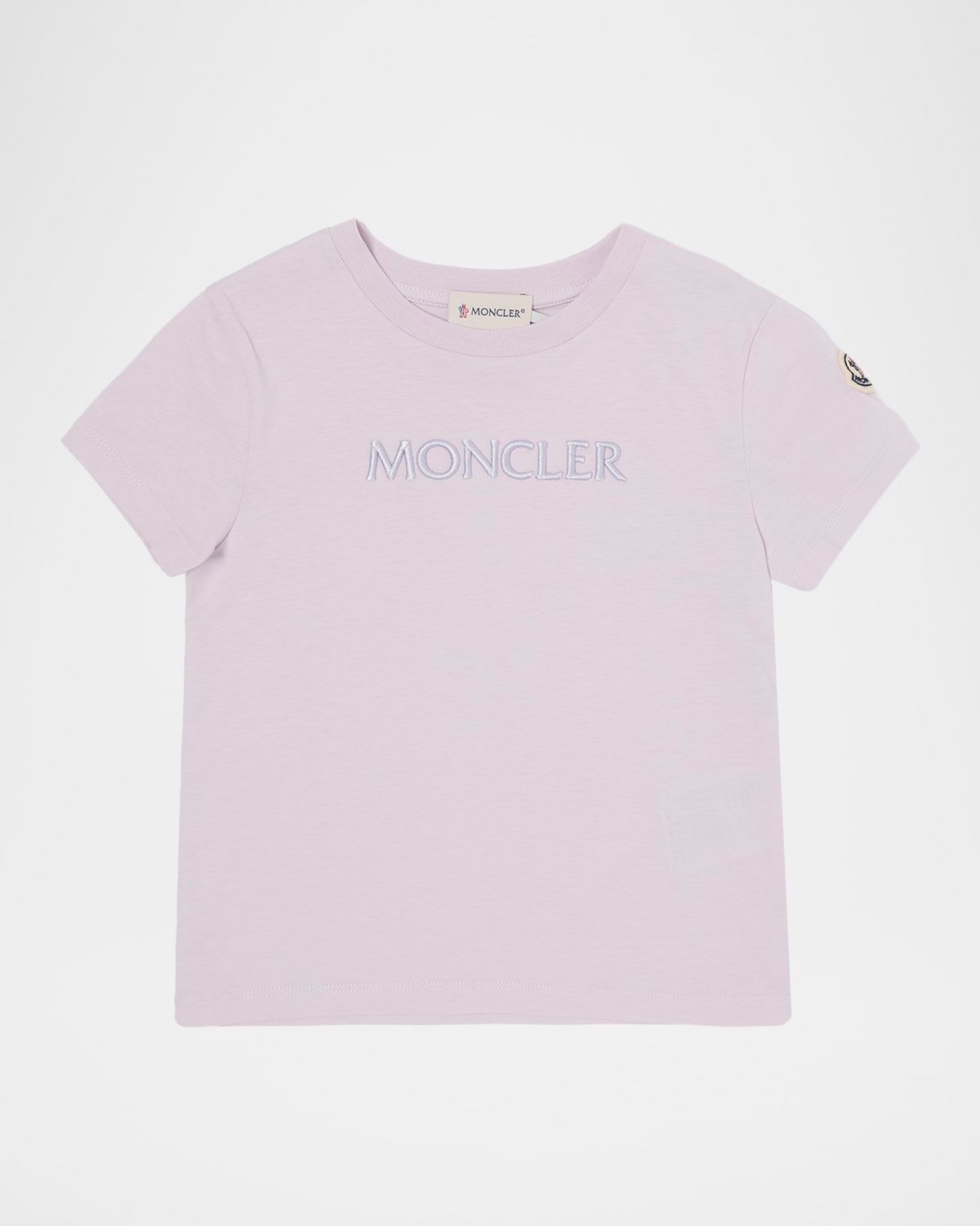 Girl & apos;s Logo Embroidered Short-Sleeve T-Shirt, Size 4-6