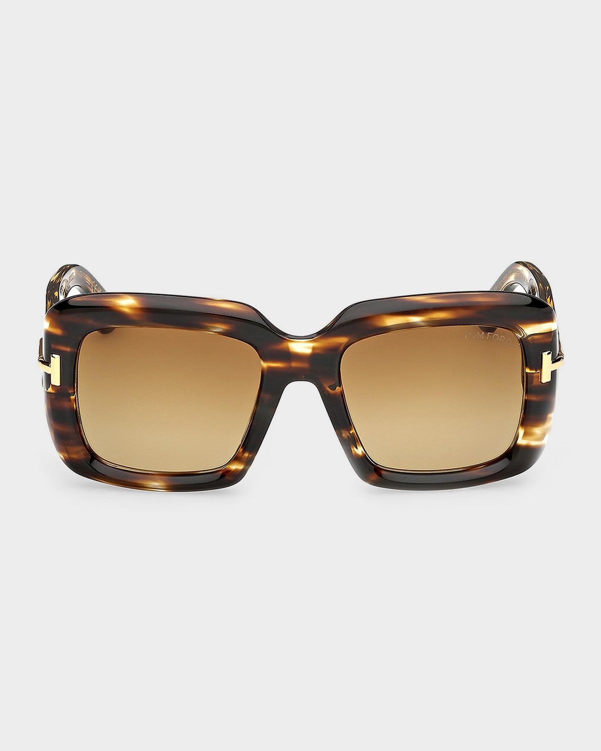 Icon 53mm Acetate Square Sunglasses