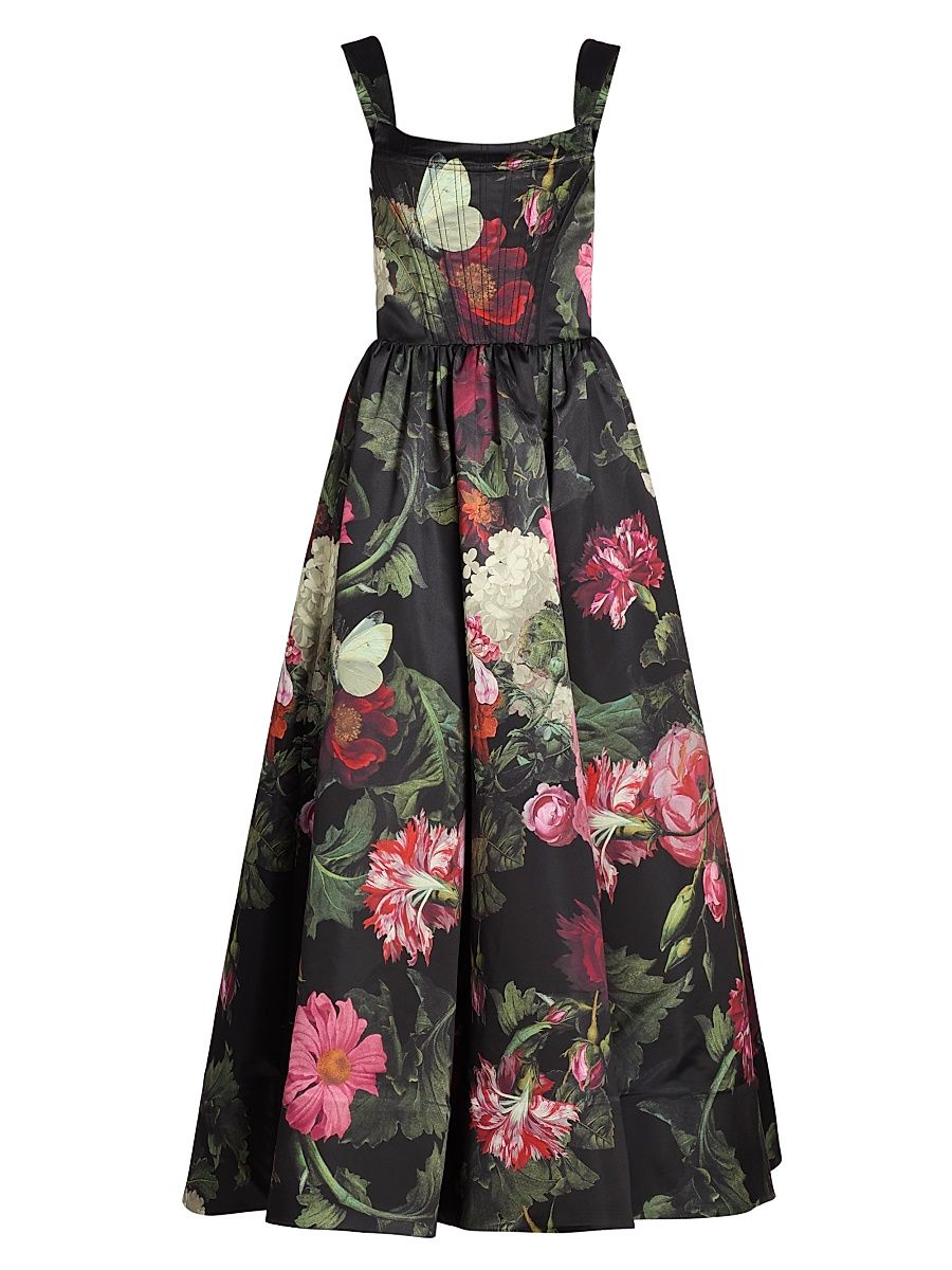 Women's Guinevere Floral Bustier Gown - Be Still - Size 8