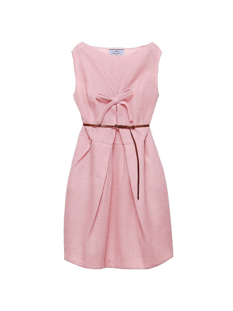 Women's Wool Knit Dress - Pink - Size 8