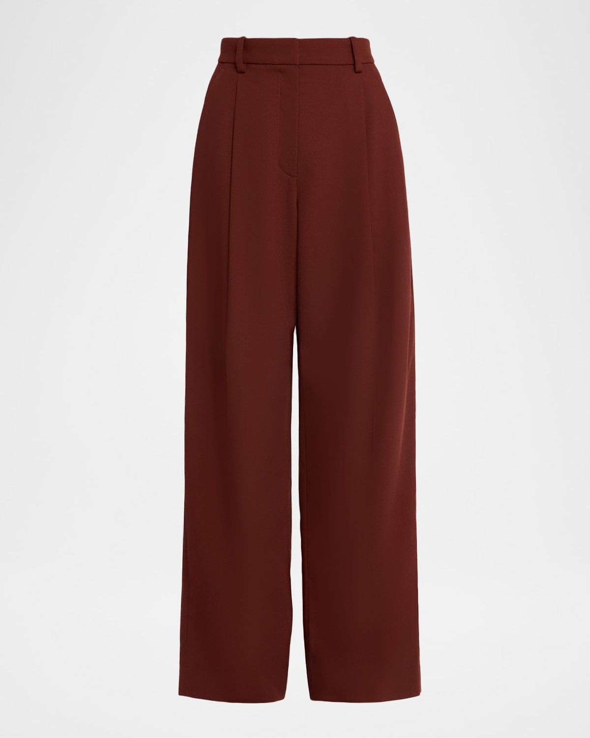 Winston Wool Gabardine Tailored Pants