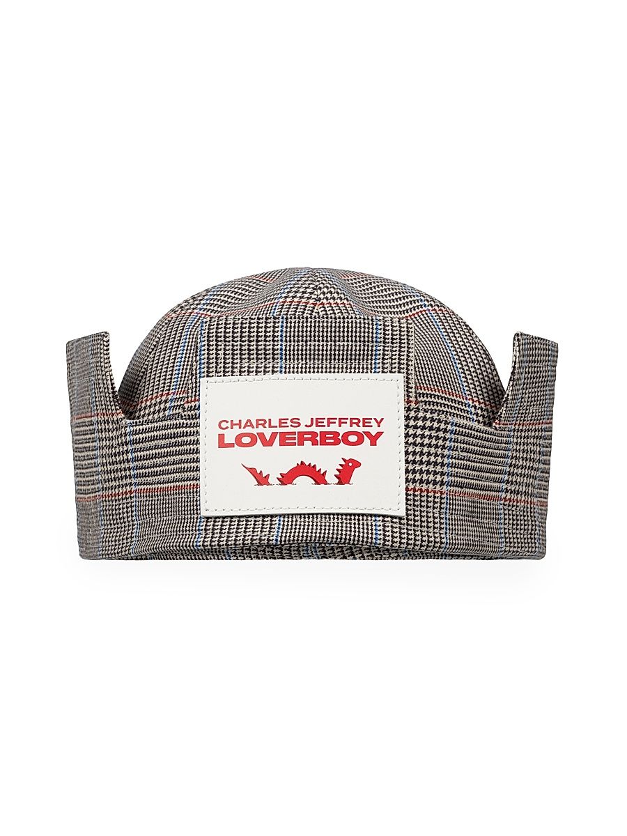 Men's Clash Of Clans x Charles Jeffrey Loverboy Crown Sailor Hat - Wales Check