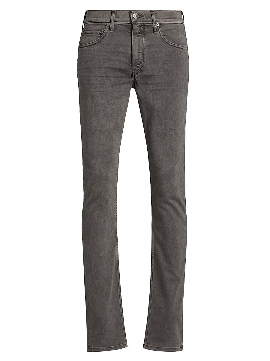 Men's Lennox Five-Pocket Slim Straight-Leg Jeans - Vintage Volcanic Ash - Size 38