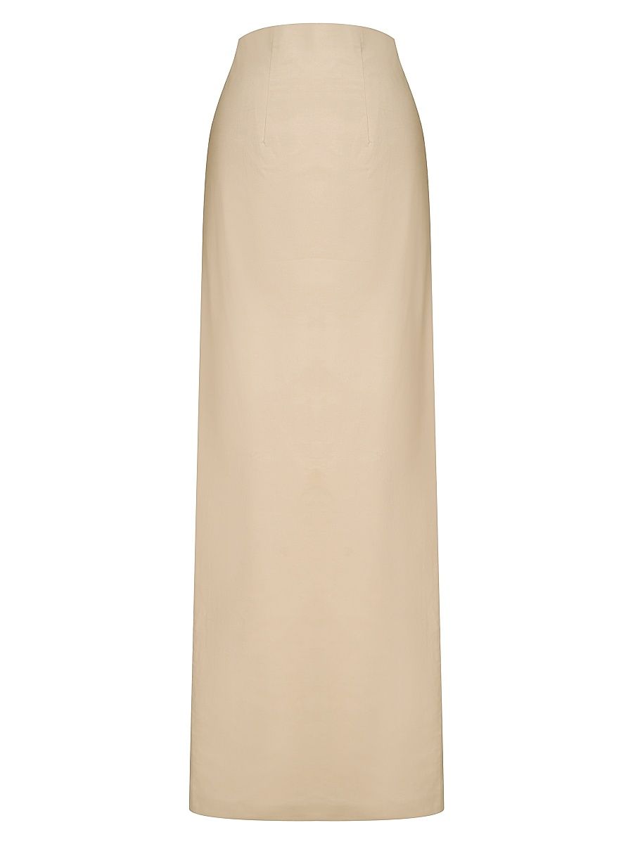 Women's Cohen Pencil Maxi Skirt - Vanilla - Size 0