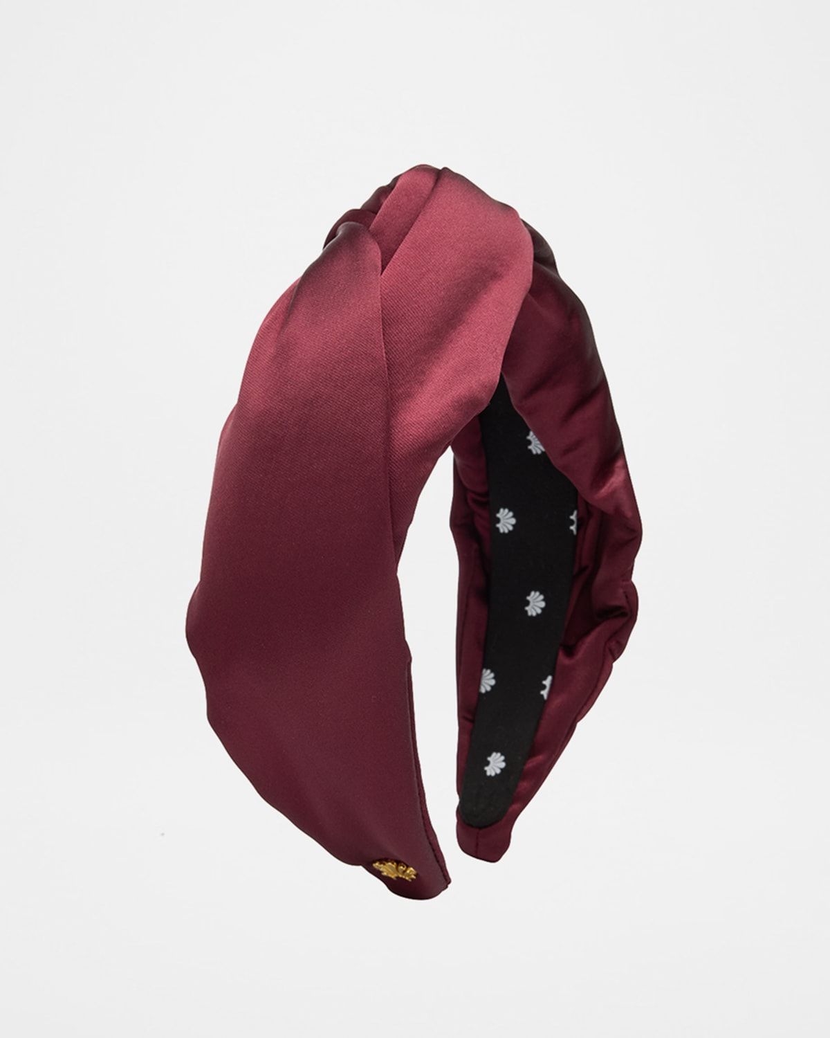 Greta Knotted Satin Headband