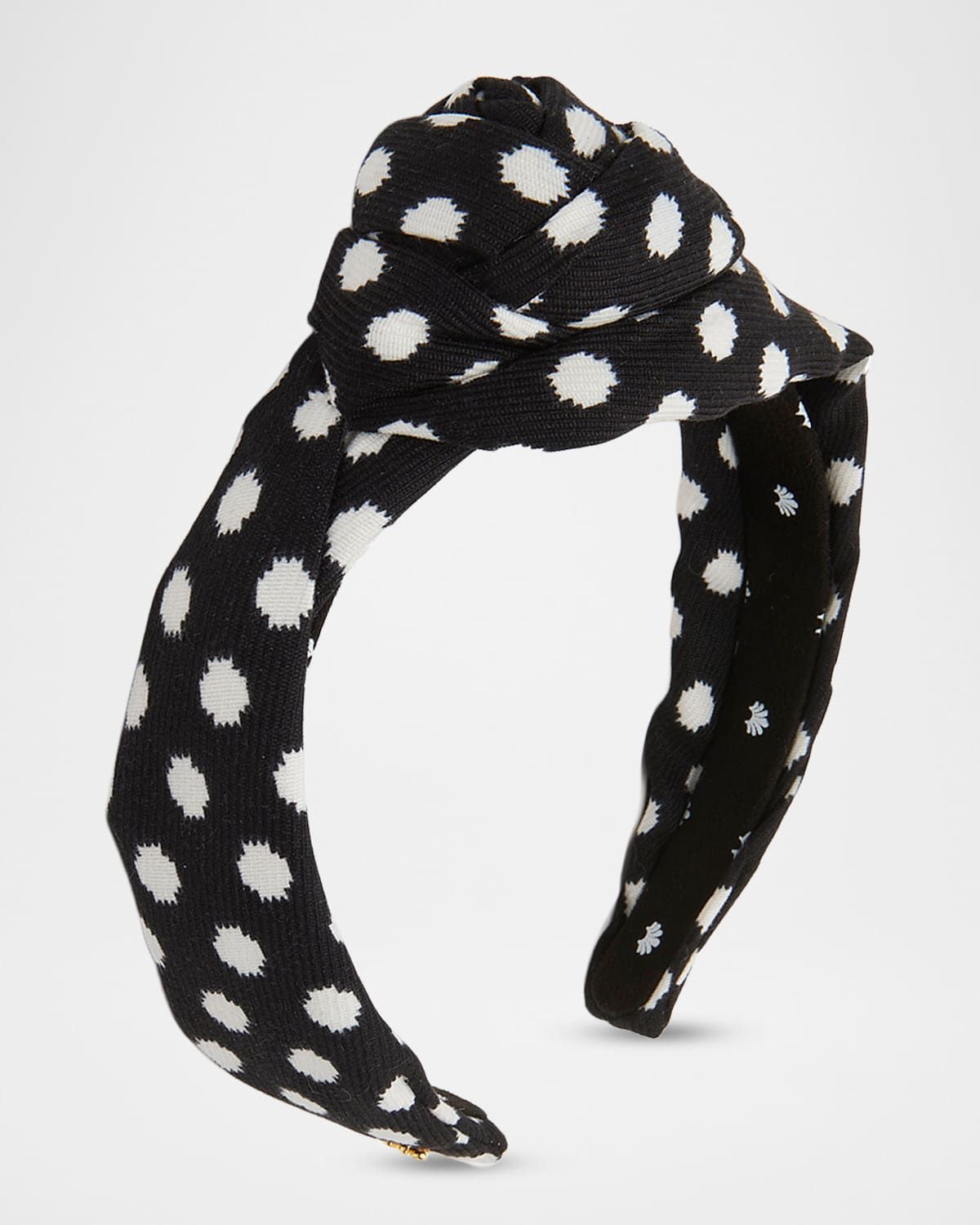 Rosette Polka Dot Headband