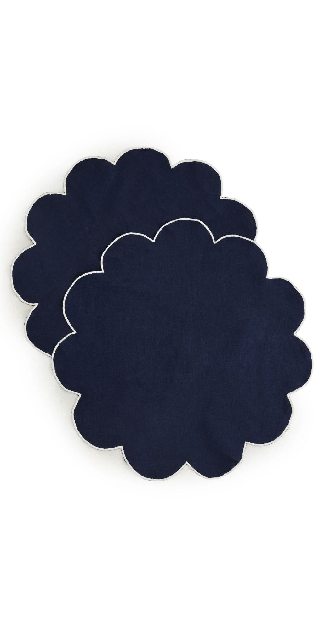 Carolina K Eterna Placemats Set Navy One Size