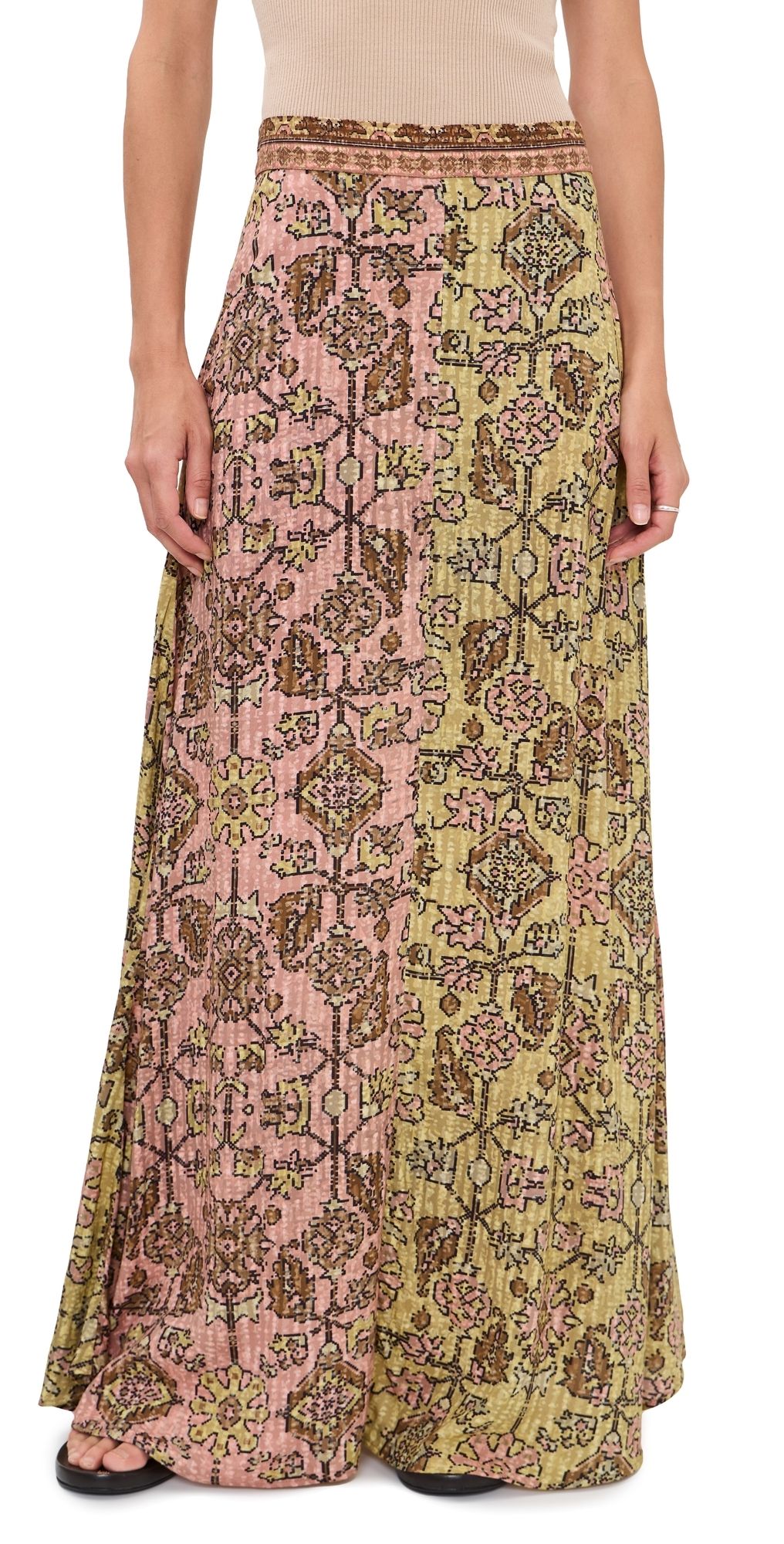 ba & sh Paria Skirt Jaune 42