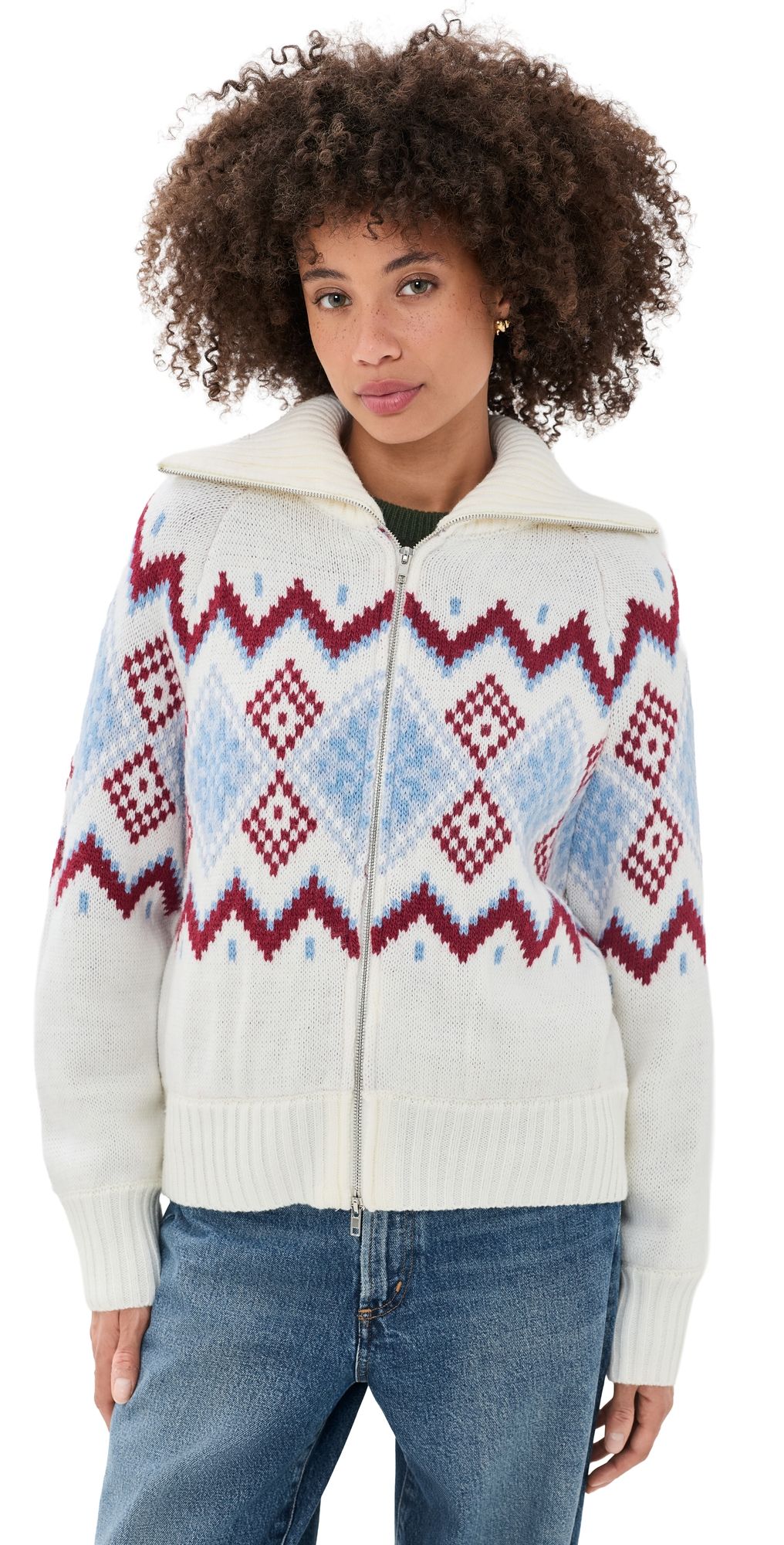 SEROYA Tundra Fair Isle Percy Jacket Tundra Fair Isle L