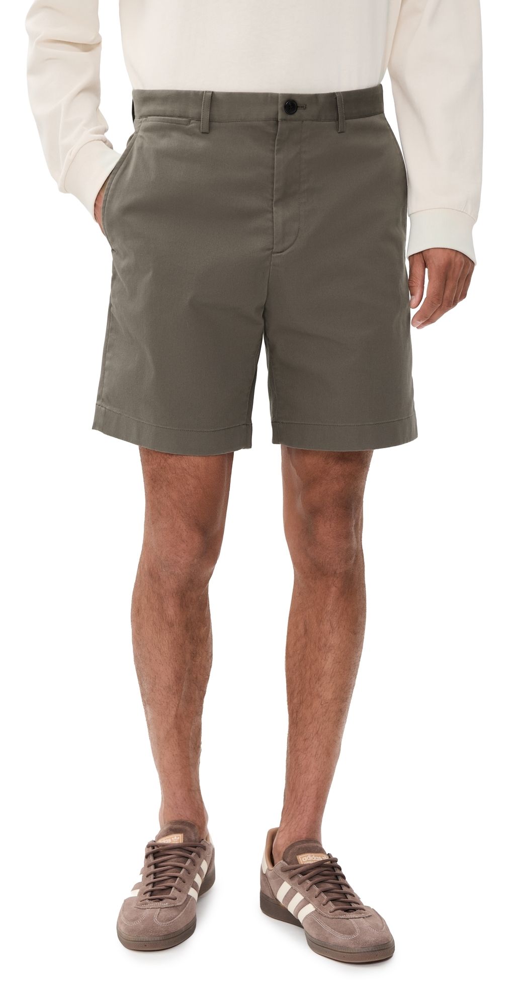 Theory Standard Chino Shorts Morel 40