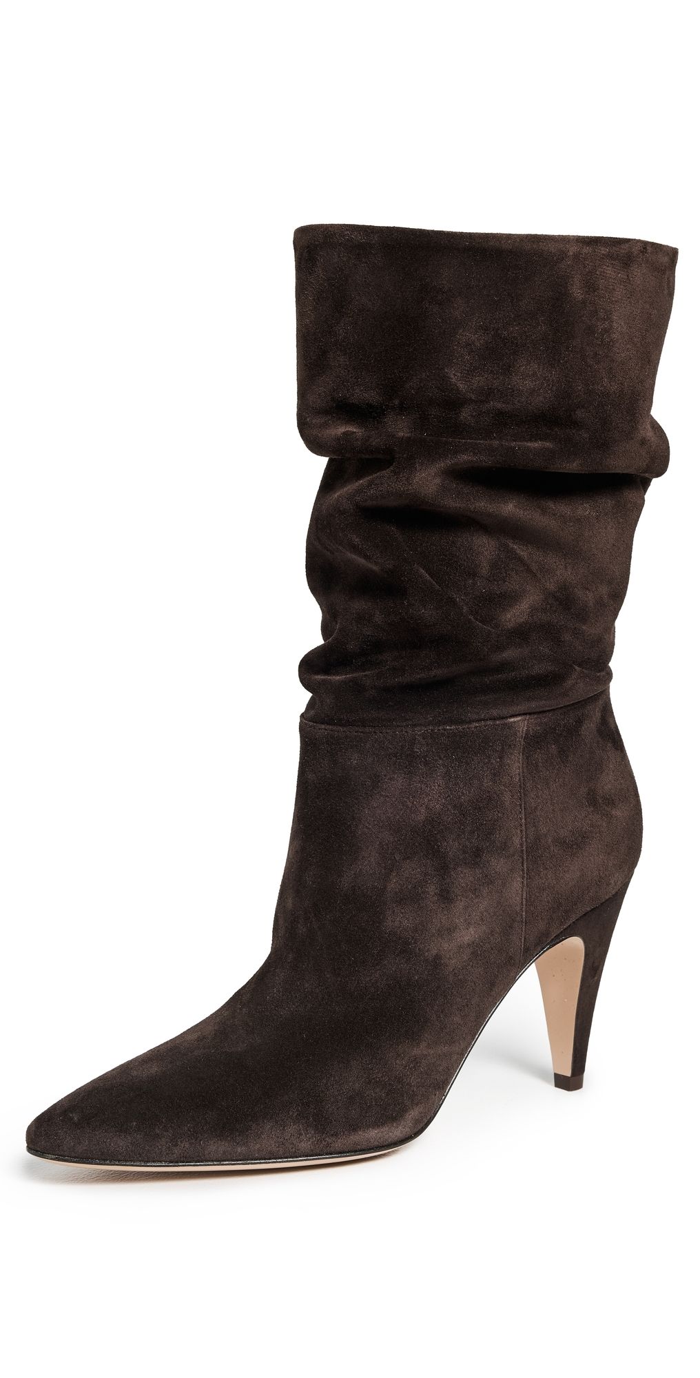 Gianvito Rossi Elise Camoscio Stivale Boots Moka 36.5