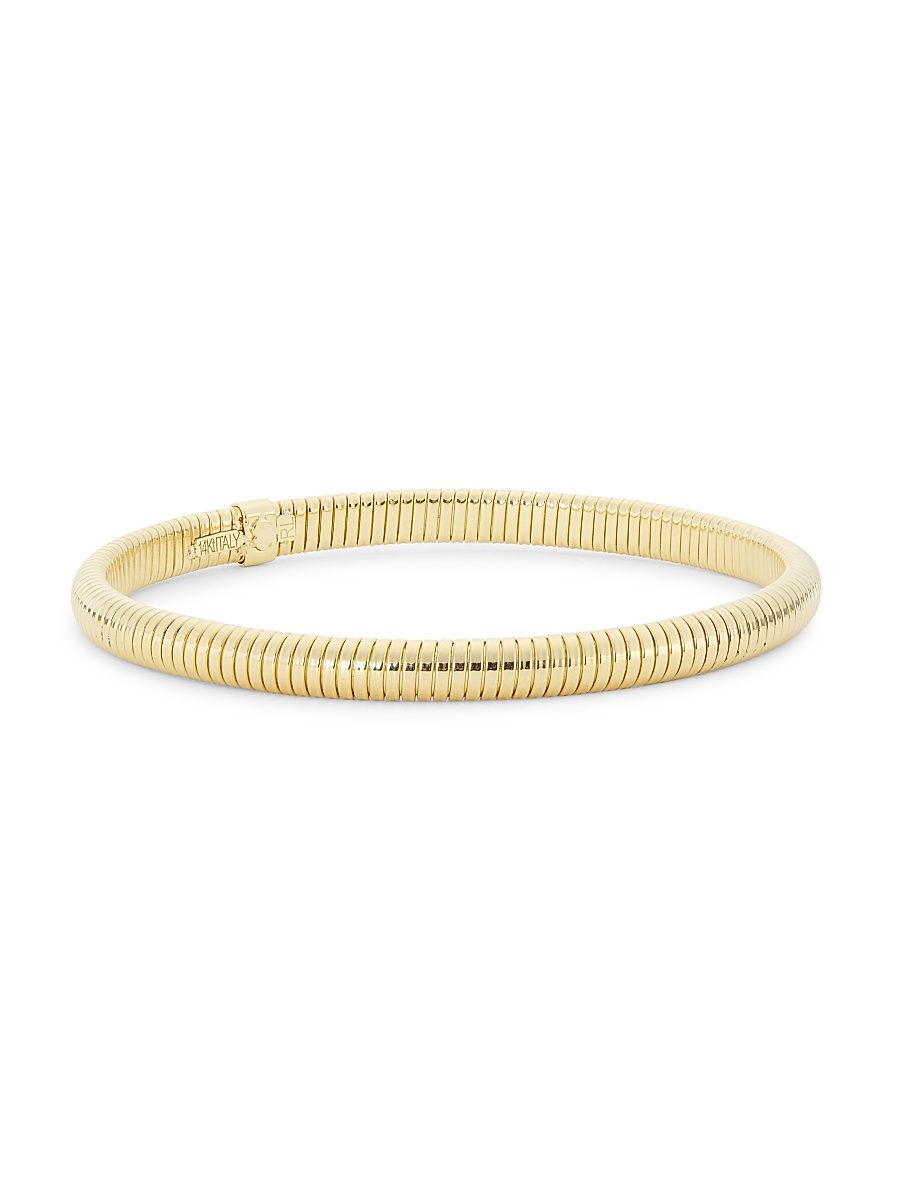 Women's 14K Yellow Gold Snake Chain Bracelet - Yellow