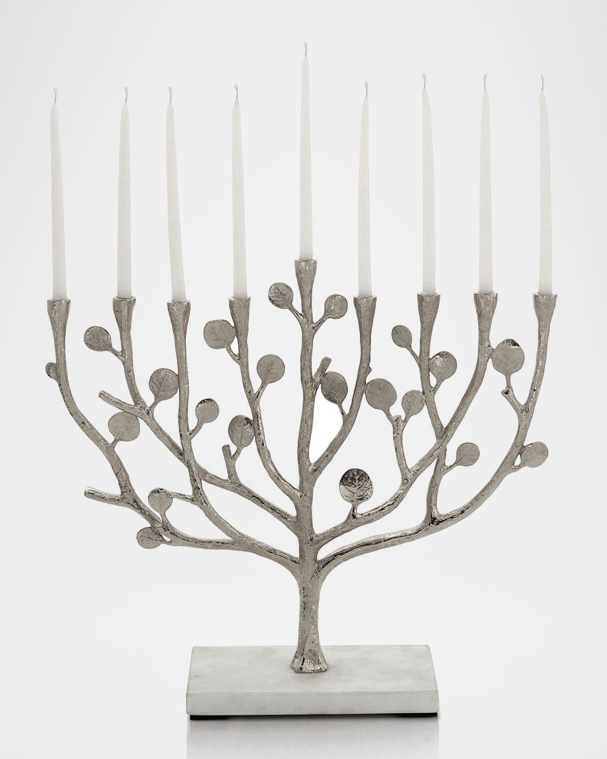 Botanical Leaf Menorah
