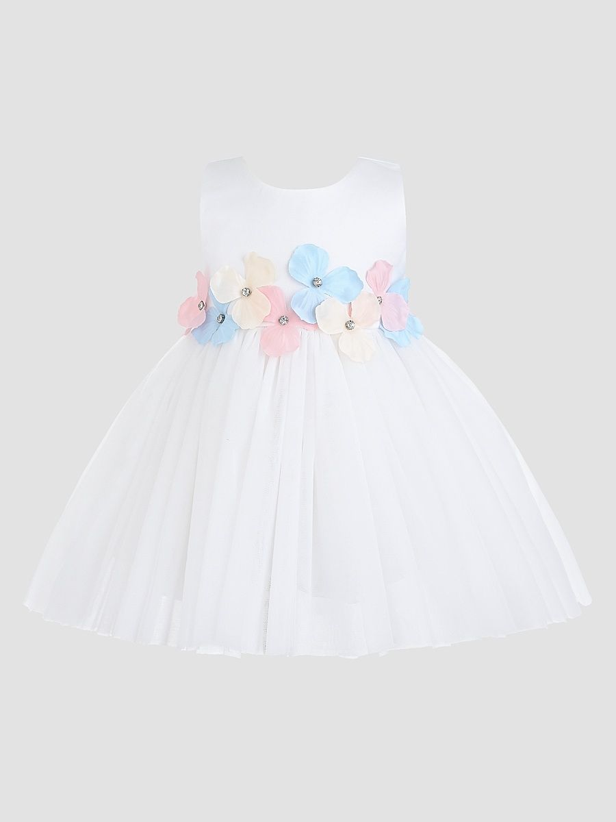 Baby Girl's Elarisse Dress - White - Size 36 Months