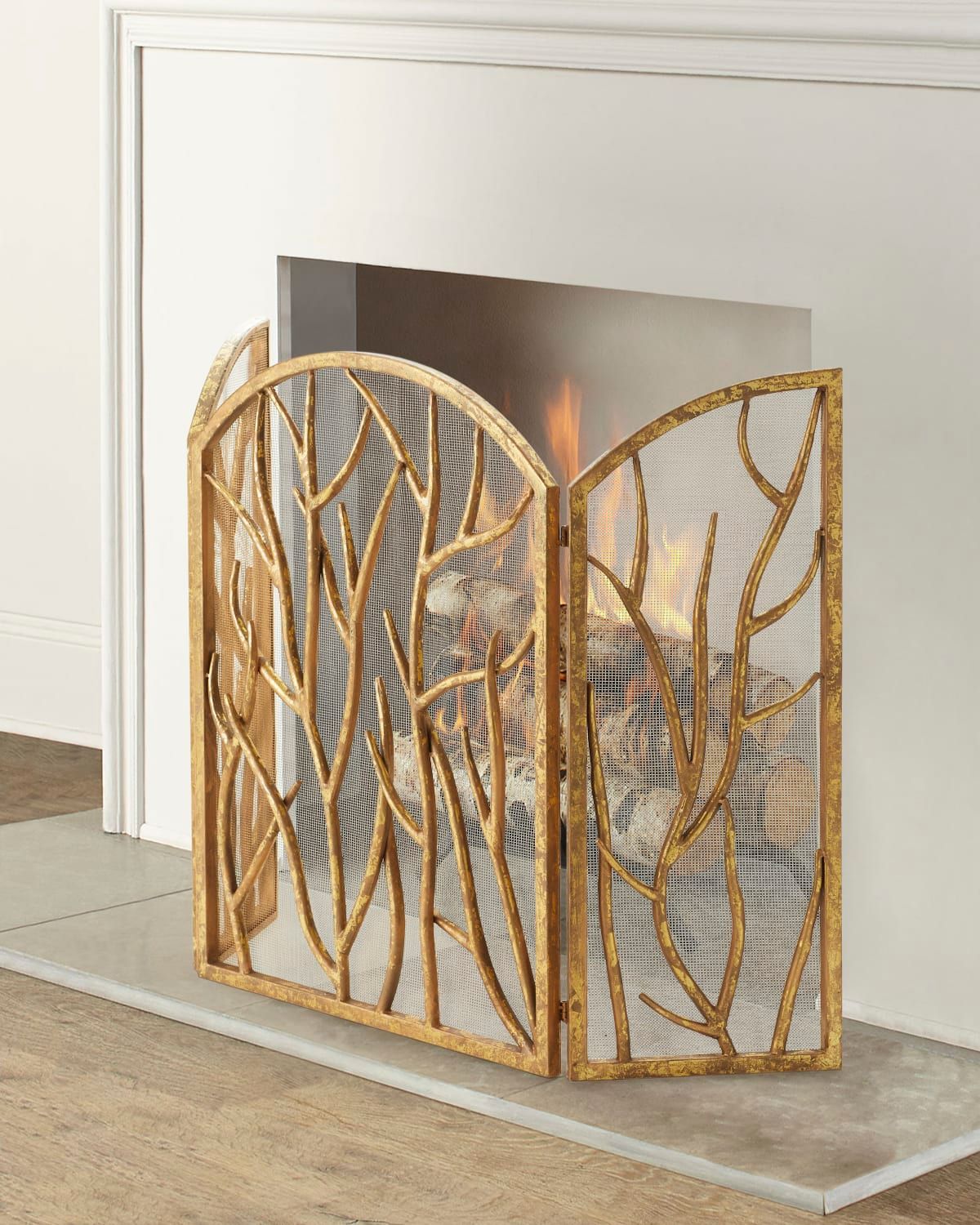 Twig Fire Screen