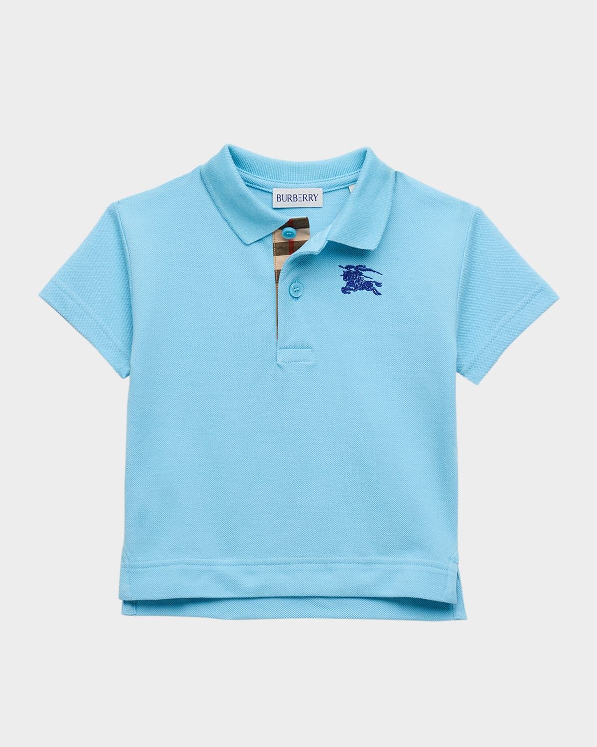 Boy & apos;s Johane Cotton Pique EKD Polo Shirt, Size 6M-2