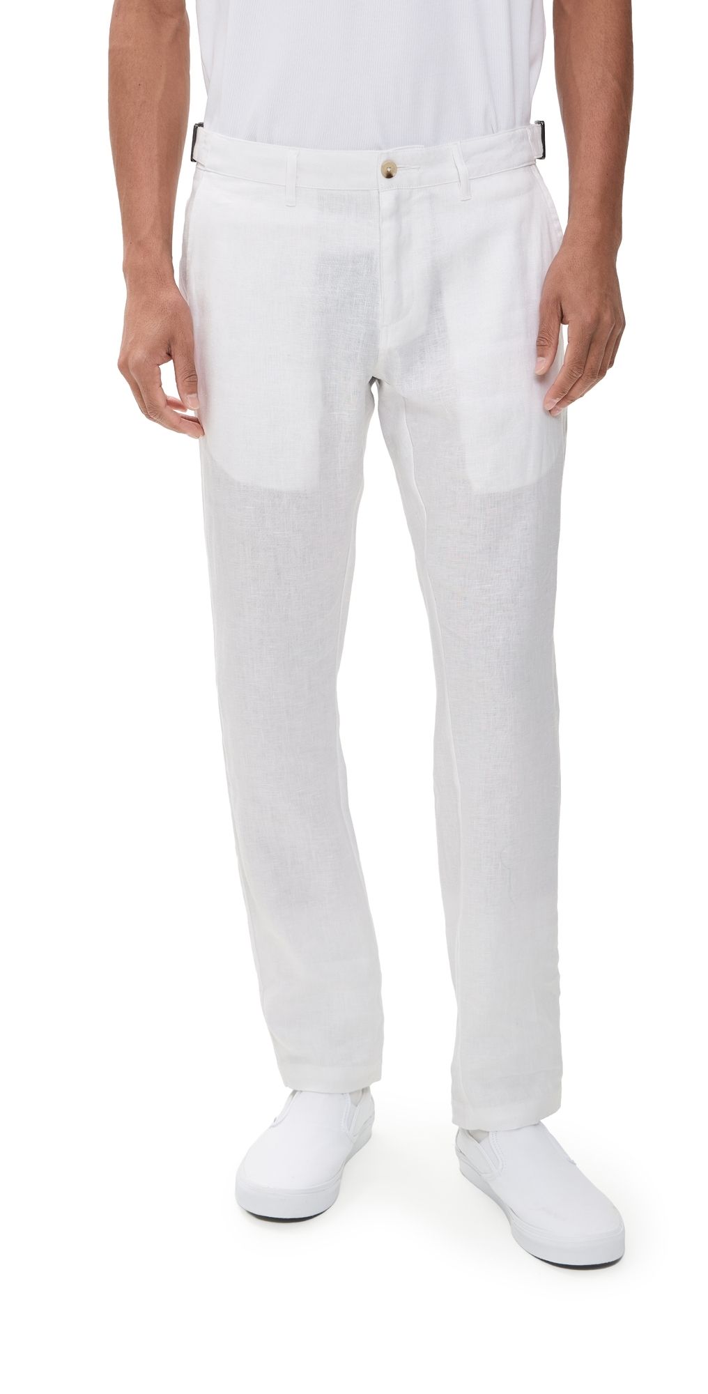 Onia Linen Trousers White 34