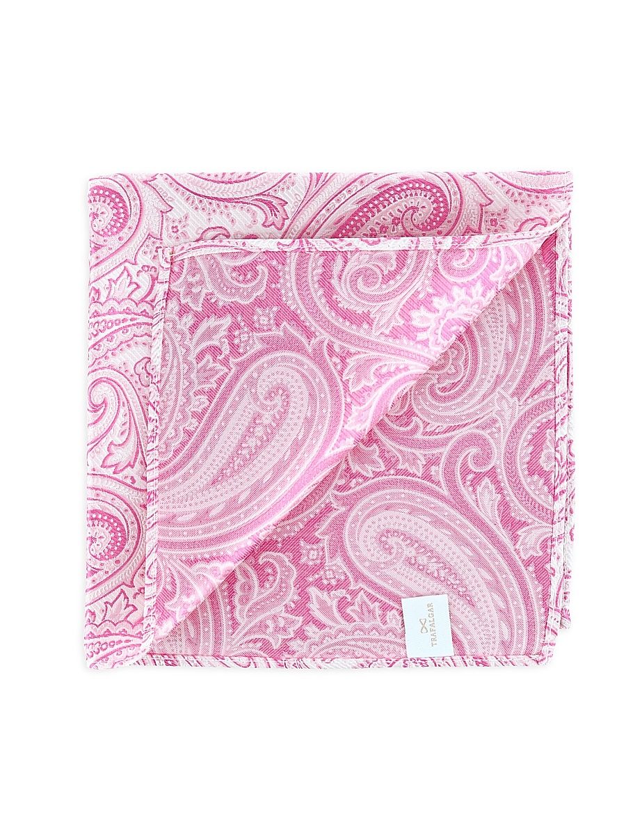 Men's Sobee Collection Pocket Square - Pink