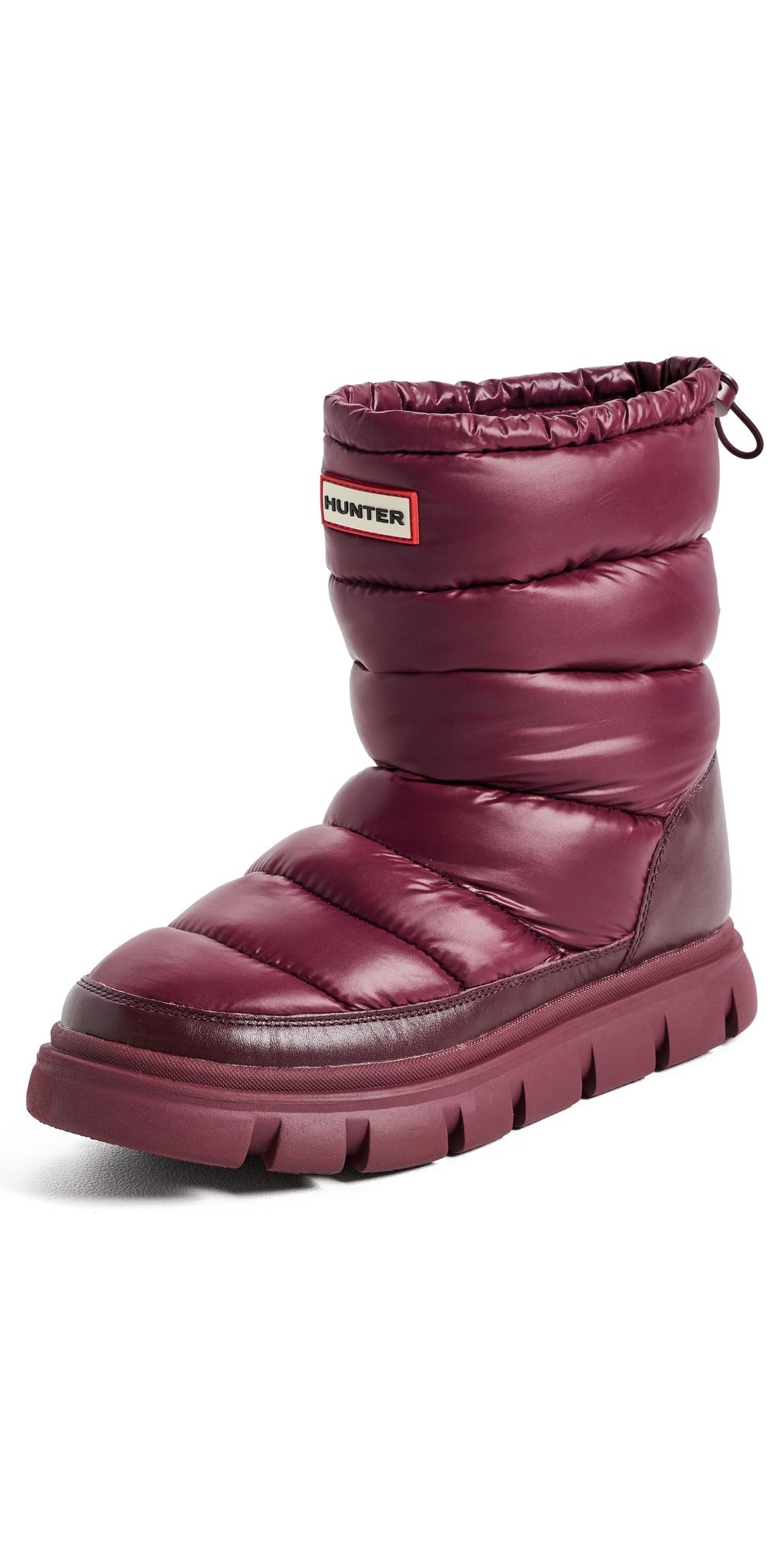 Hunter Boots Maribels Boots Dark Red 8