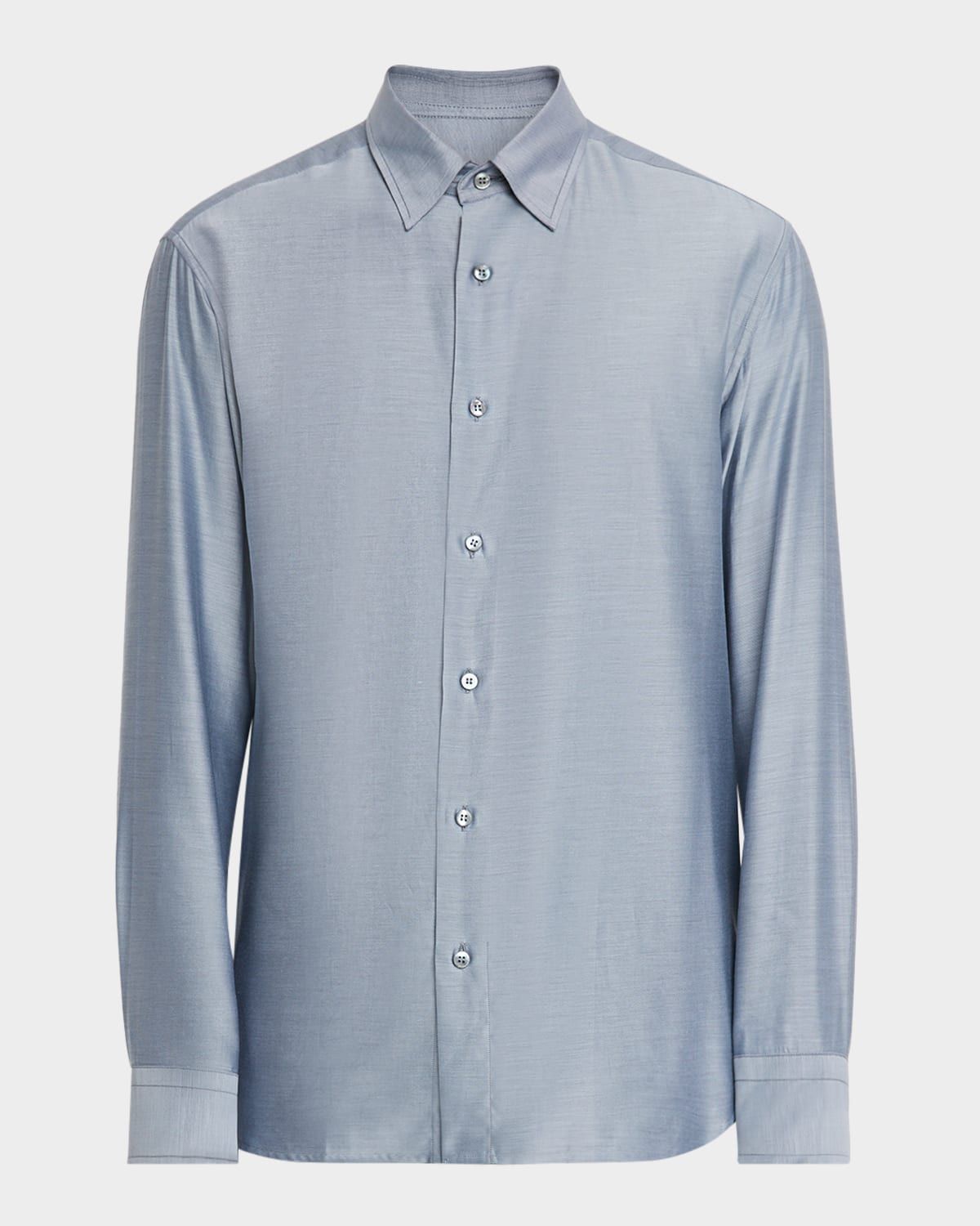 Men & apos;s Cotton Twill Classic-Fit Sport Shirt